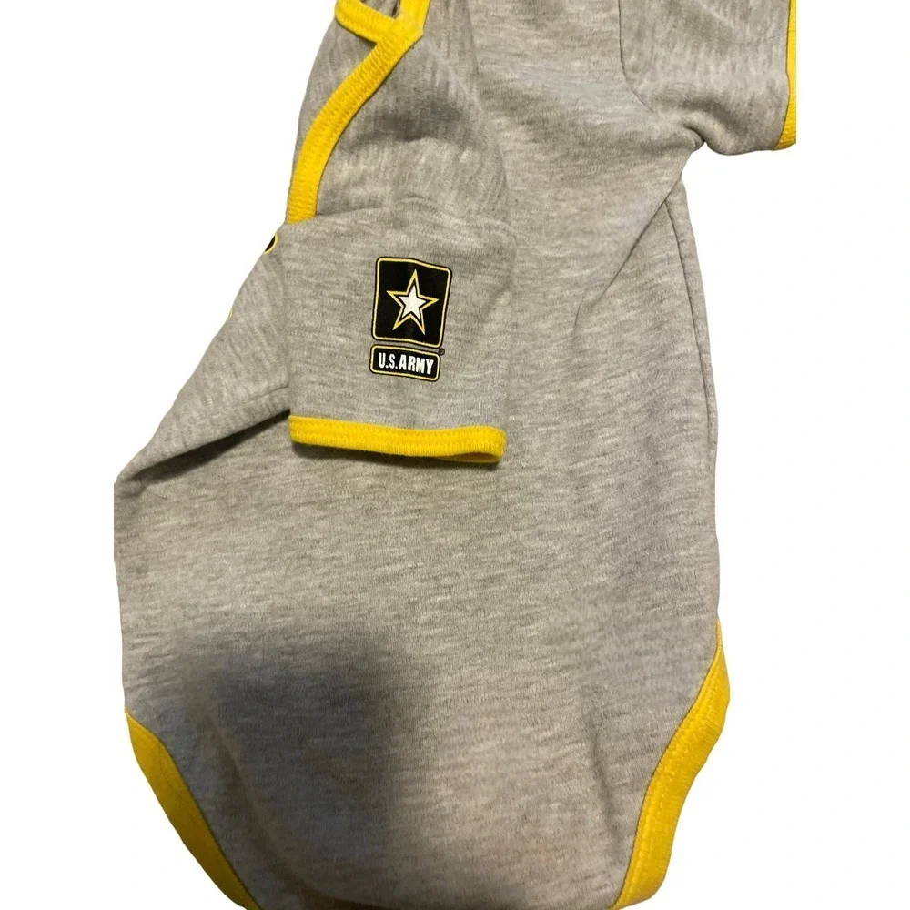 Trooper Clothing Army 2-Pack Baby Bodysuits 9-12 months